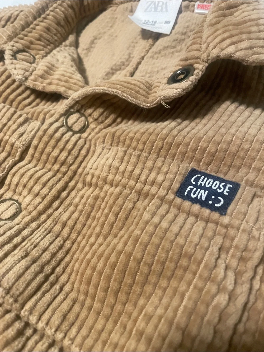 Zara corduroy one